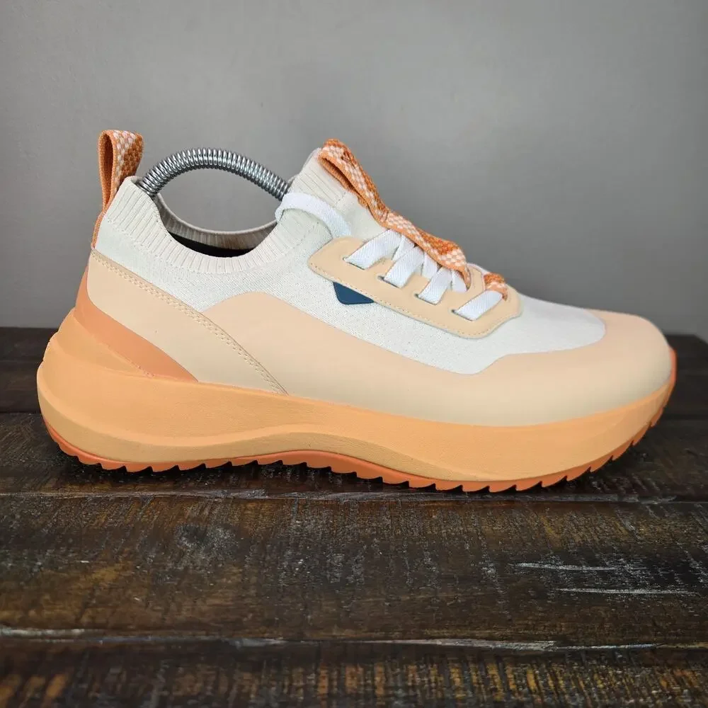 Vessi Stormburst Lowtop Womens Size 10 Waterproof Shoes Sneakers Hiking Sunstone